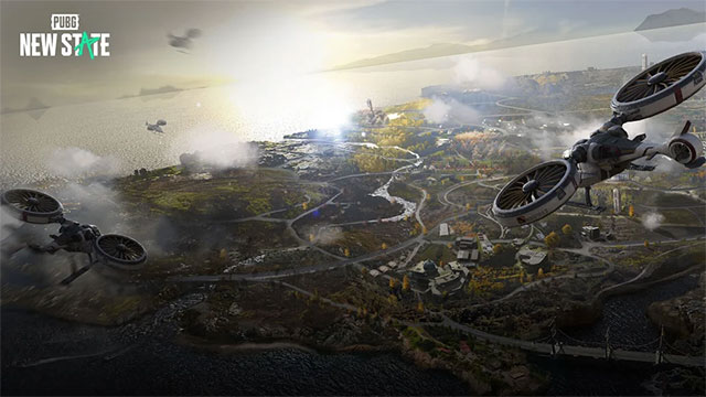 Thế giới mở trong PUBG: New State cho Android