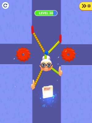 Kéo dãn cơ thể để đi qua các khu vực nguy hiểm