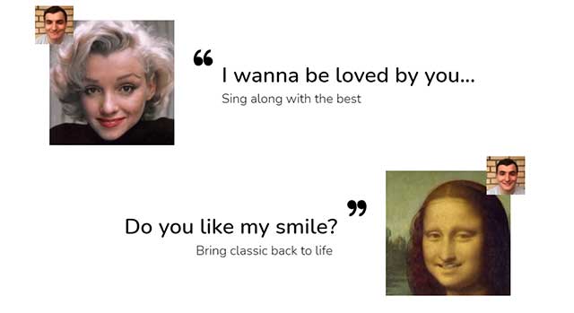 Avatarify sẽ đưa các biểu hiện và cảm xúc trên khuôn mặt bạn vào ảnh người nổi tiếng