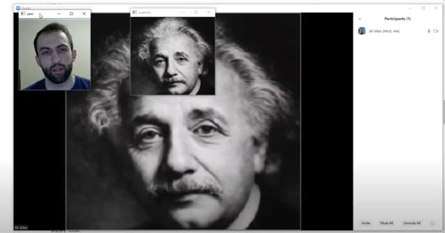 Với Avatarify, bạn có thể ghép mặt mình vào mặt người nổi tiếng trong các video online