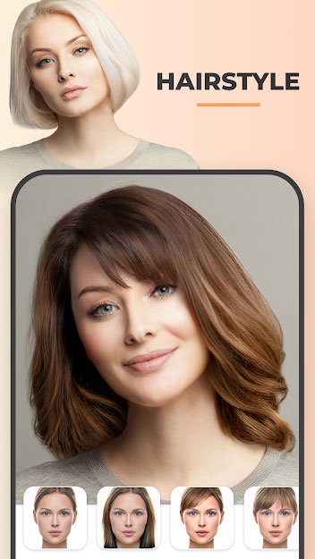 Face App Mobile giúp bạn chọn kiểu tóc phù hợp