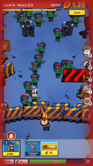 Tiêu diệt các làn sóng thây ma đông đảo