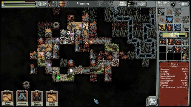 Biến các tài nguyên khó kiếm được thành vật dụng nâng cấp khu trại