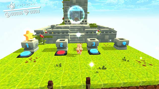 Các nhân vật và môi trường được thiết kế dễ thương, đầy màu sắc