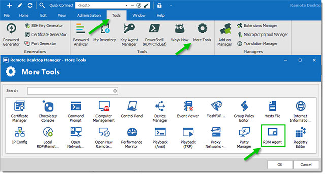 Remote Desktop Manager liên tục bổ sung công cụ mới giúp quản lý, điều khiển máy tính từ xa hiệu quả hơn