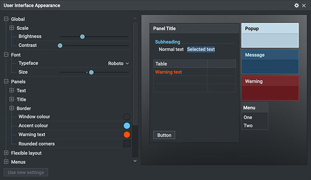 Lightworks 2021 cải thiện UI đáng kể