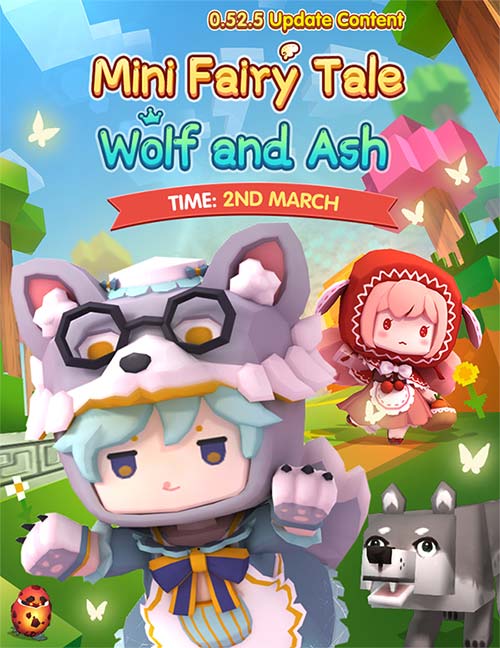 Mini World: Block Art 0.52.5 với sự xuất hiện của người bạn mới - Wolf