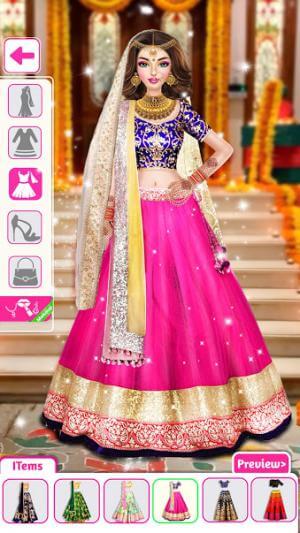 Indian Wedding Stylist là game trang điểm cô dâu phong cách Ấn Độ