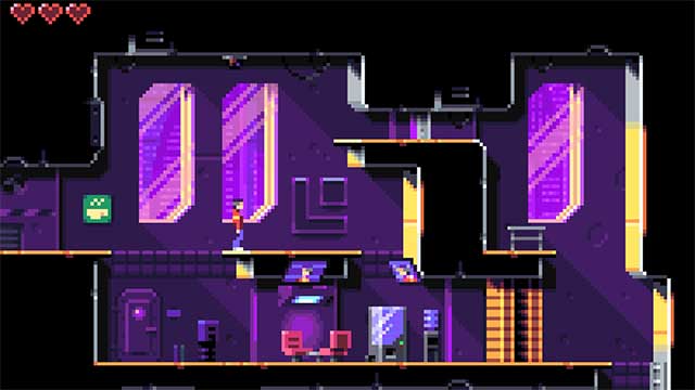 Đồ họa phong cách Pixel cổ điển sinh động và đầy màu sắc