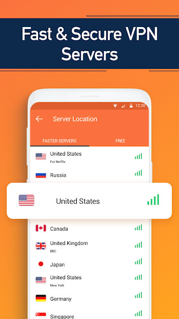 Hệ thống máy chủ proxy nhanh và bảo mật của Turbo VPN