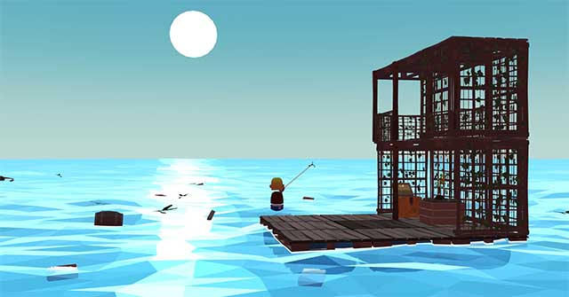 OceanCraft là game sinh giữa đại dương dành cho nhiều người chơi