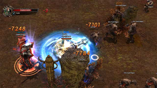 Hệ thống chiến đấu linh hoạt với hiệu ứng ấn tượng