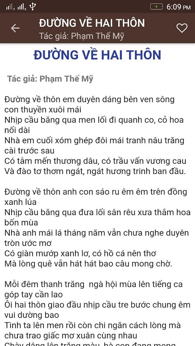 Xem Lời Bài Hát Offline trên Android