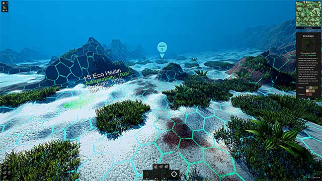 Phát triển và sửa đổi một hệ sinh thái trong game mô phỏng Ecosystem