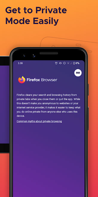 Duyệt web ẩn danh với Firefox Browser