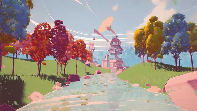 Tìm cách thoát ra khỏi một bức tranh tuyệt đẹp trong game Summertime Madness