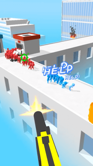 Bắn súng tiêu diệt zombie và cứu đám người sống sót cuối cùng trong game Z Escape