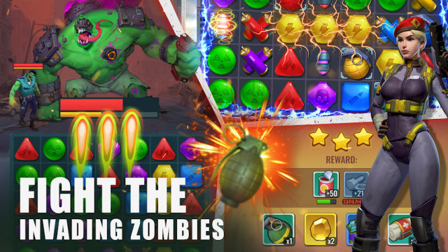 Chiến đấu với các zombie xâm lược