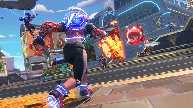 Lập nhóm và đánh bại đối thủ trong game thể thao kịch tính Knockout City