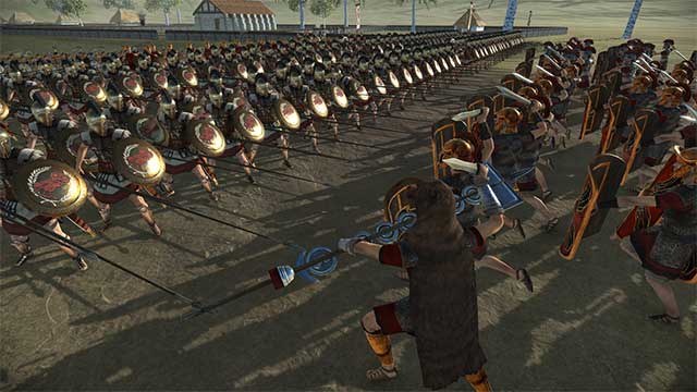 Total War: Rome Remastered có đồ họa được nâng cấp lên chất lượng 4K
