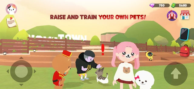 Chăm sóc thú cưng đáng yêu trong Play Together game