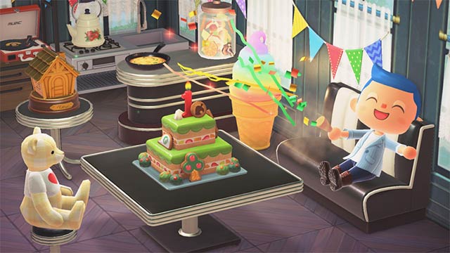 Bản cập nhật sinh nhật 1 tuổi của Animal Crossing: New Horizons game