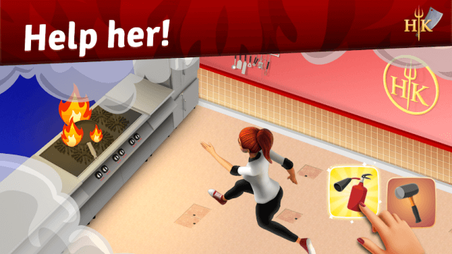 Giúp Olivia biến dinh thự cũ thành nhà hàng sang trọng trong game Hell's Kitchen