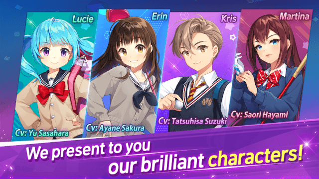 Chơi Birdie Crush với dàn nhân vật phong cách anime trẻ trung, năng động
