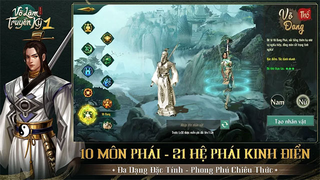 Tải game Võ Lâm Truyền Kỳ 1 Mobile cho Android