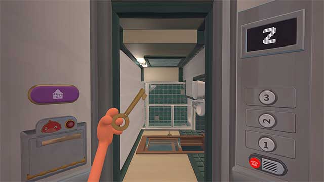 Sử dụng thang máy để giải các câu đố hóc búa trong một loạt các phòng thoát hiểm 