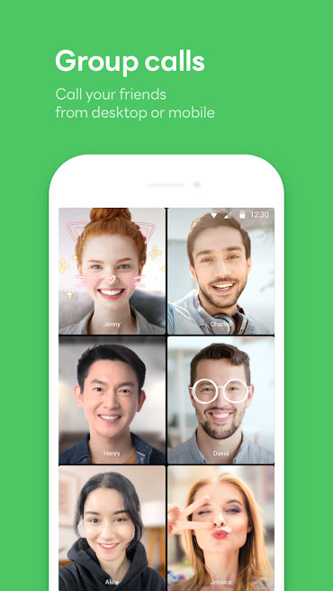 Gọi nhóm và chat nhóm 200 người trên LINE