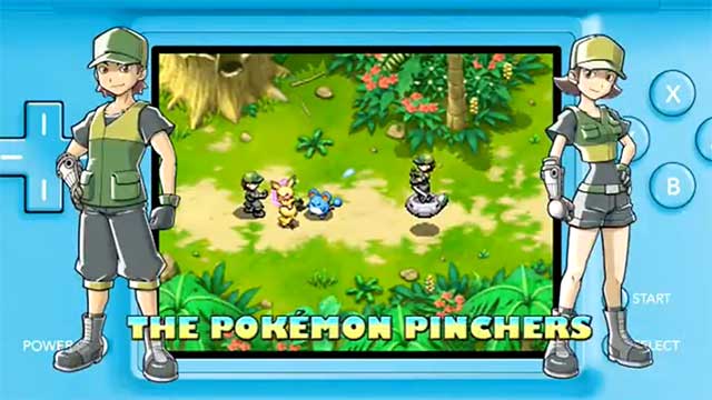 Tìm cách ngăn chặn nhóm Pokémon Pinchers và khôi phục hòa bình ở Oblivia