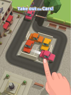 Tìm lối thoát cho chiếc xe bị kẹt trong bãi đậu xe trong game Parking Jam 3D