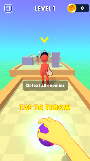 Fury Shot 3D là game hành động ném bóng nam châm vui nhộn