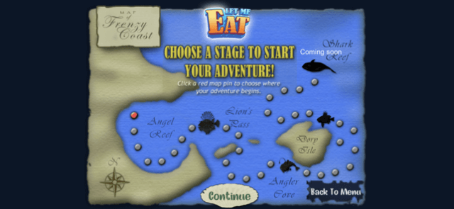 Let Me Eat mang lại trải nghiệm chơi cổ điển giống ở game Feeding Frenzy