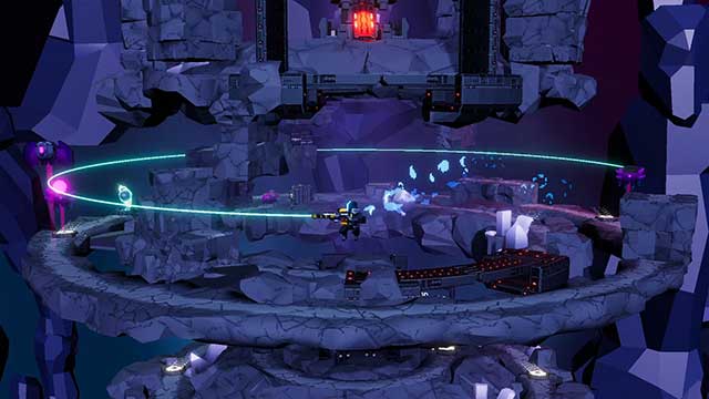 Orbital Bullet là game đi cảnh bắn súng nhịp độ nhanh có yếu tố Roguelite