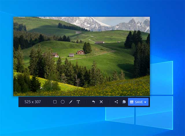 Bạn có thể ghim ảnh chụp vào màn hình để chỉnh sửa sau