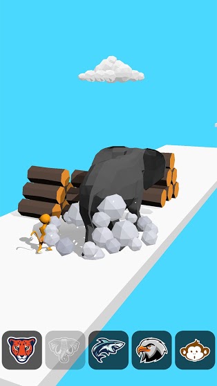 Mỗi con vật có lợi thế trên địa hình khác nhau