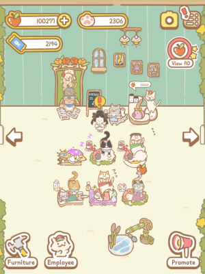 Cat Spa là game mô phỏng quản lý tiệm spa mèo thú vị