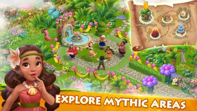 Khám phá các khu vực thú vị trên hòn đảo trong cuộc phiêu lưu Family Farm Adventure