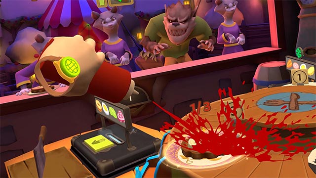 Nấu ăn trong căn bếp thực tế ảo hỗn loạn của Cook-Out game