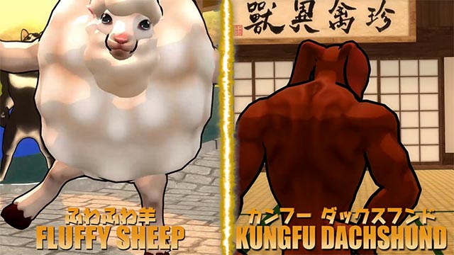 Fluffy Sheep và Kungfu Dachshund đã trở lại đấu trường Fight of Animals với diện mạo, cá tính mới