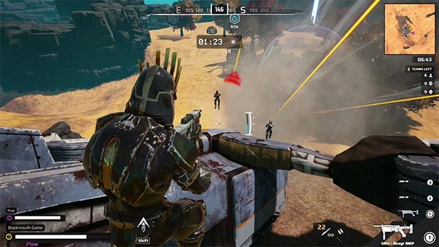 Hit n´ Rush là game bắn súng góc nhìn thứ 3 rộng lớn trên đấu trường Battle Royale