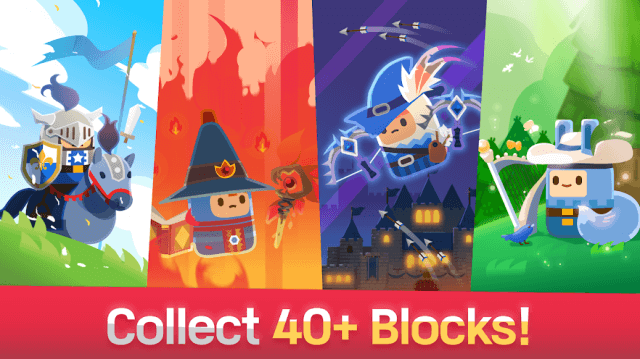 Thu thập hơn 40 loại khối khác nhau