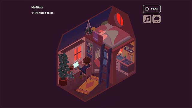 Game sẽ hiển thị ánh sáng tương đương với thời gian thực