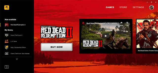 Rockstar Games Launcher liên tục cập nhật phiên bản mới để hoàn thiện chương trình