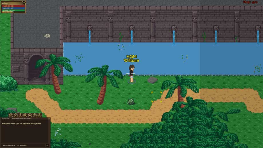 Giao diện game Key To Heaven