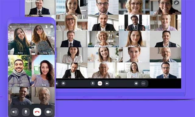 Viber hỗ trợ cuộc gọi video nhóm lên tới 30 người