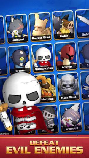 Đánh bại nhiều kẻ thù độc đáo