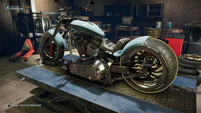Chế tạp những chiếc xe máy đẳng cấp trong game Motorcycle Mechanic Simulator